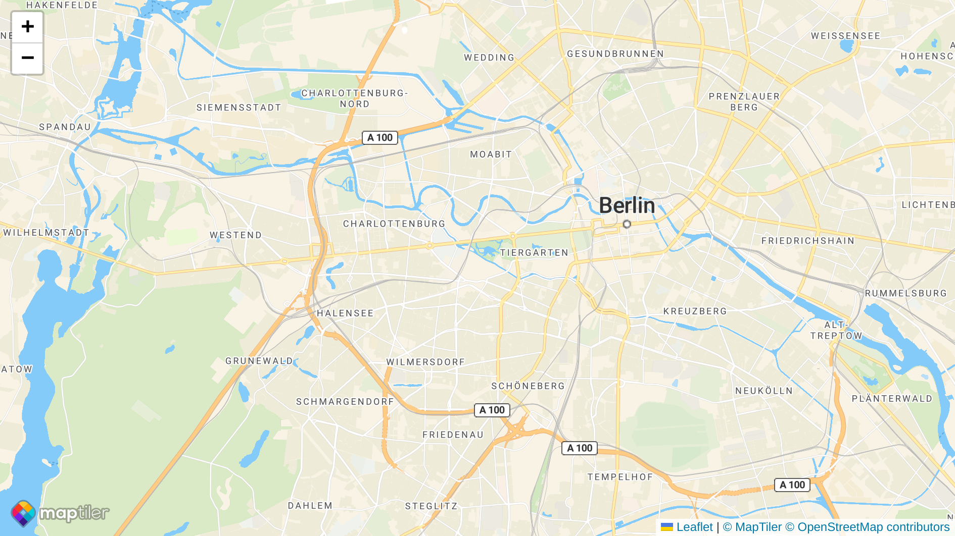 Full-screen map