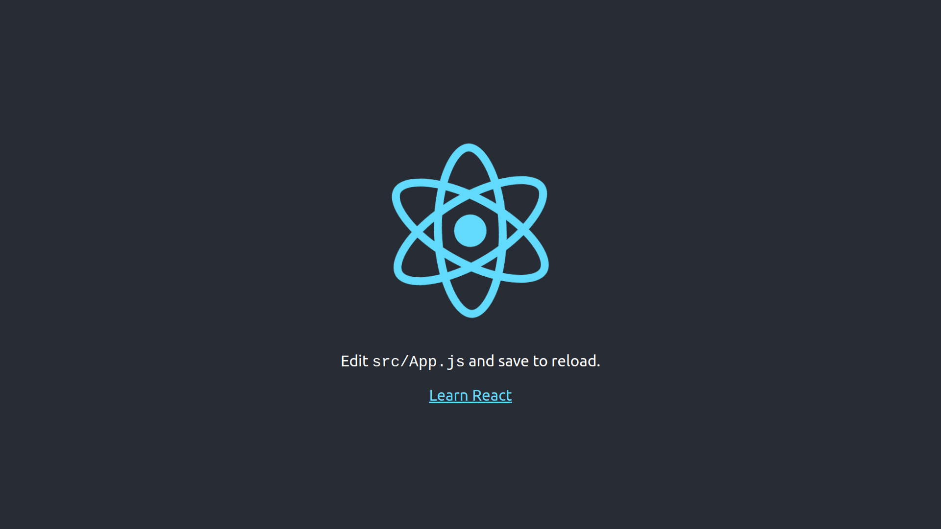 React app