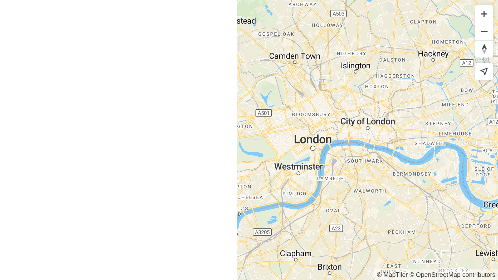 Flexbox simple layout sidebar + main
