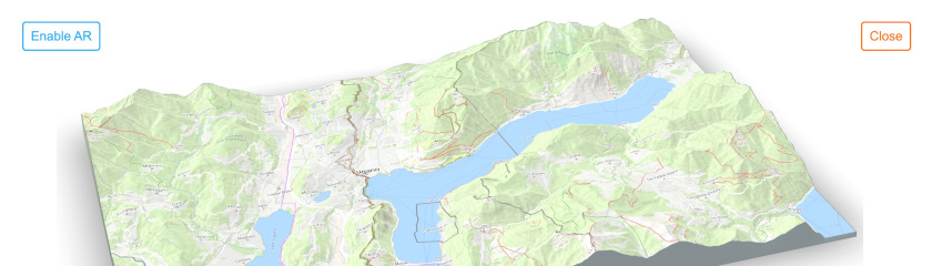 AR Control for MapTiler SDK JS
