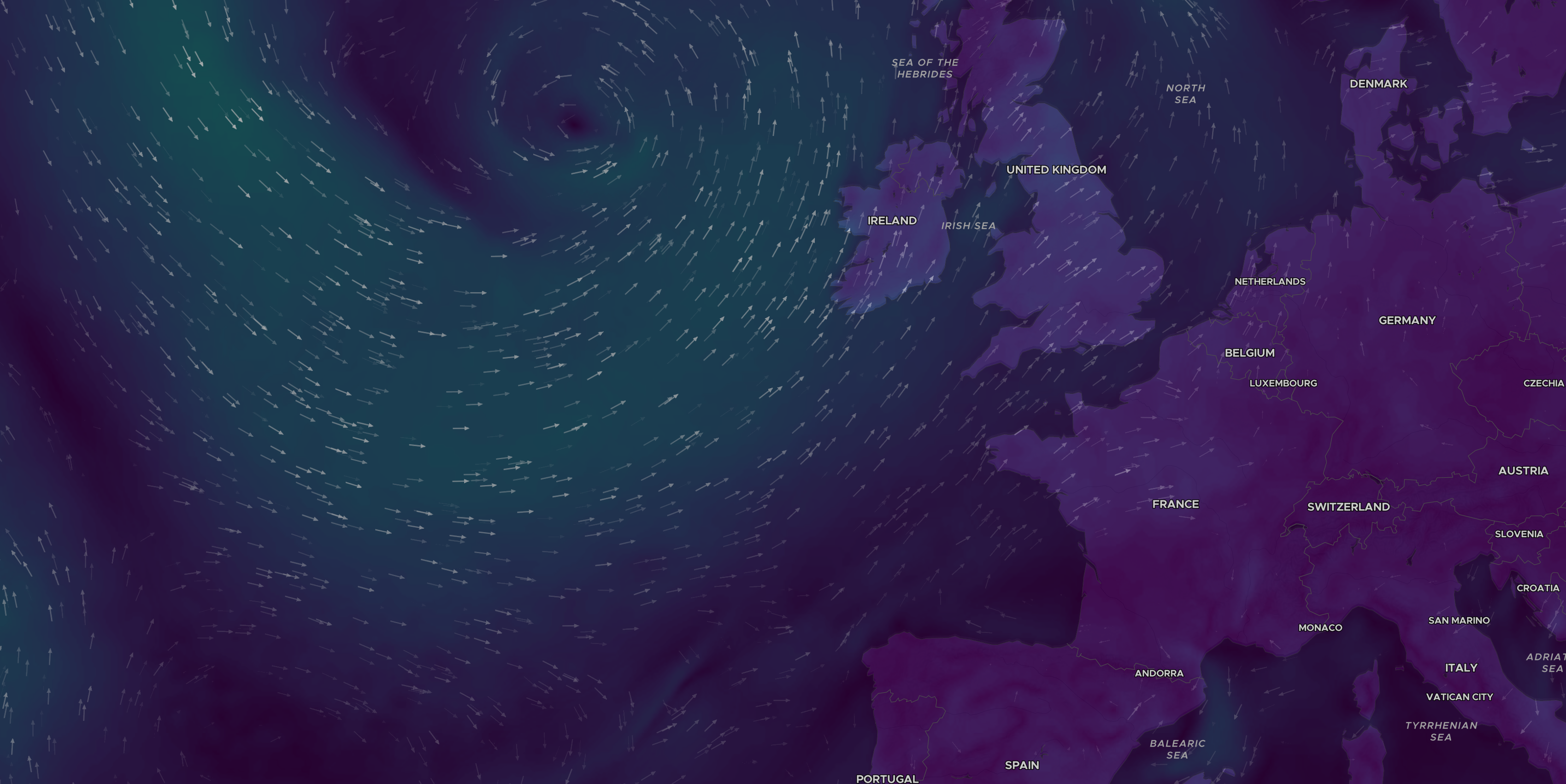 Wind arrow layer