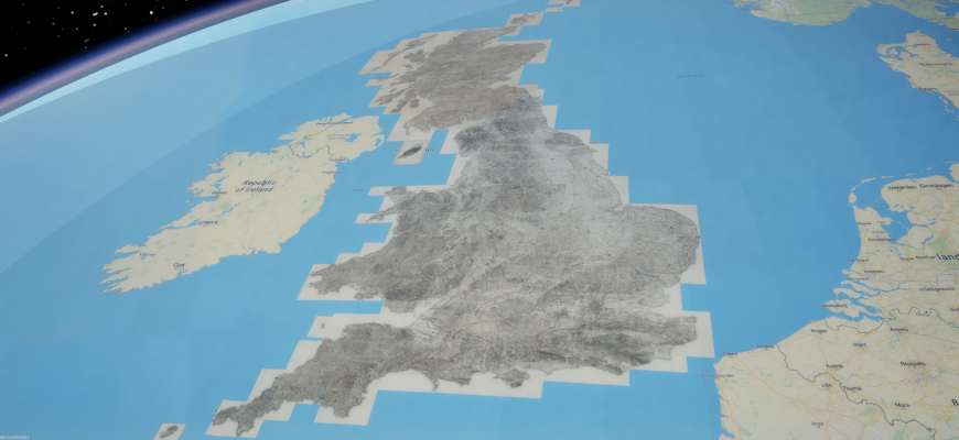 Custom MapTiler old maps in Unreal