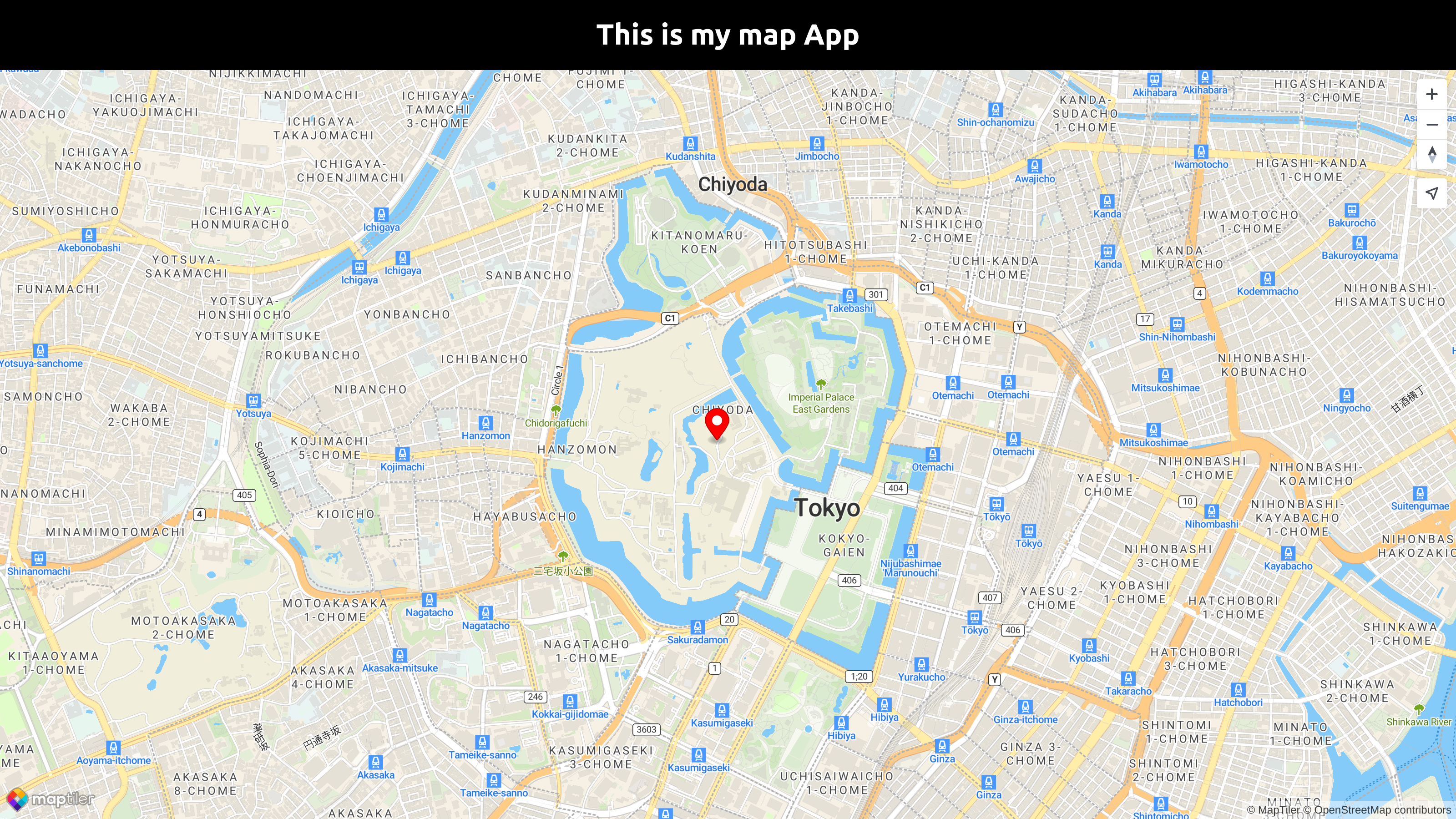 Display MapTiler SDK JS map using Vue.js