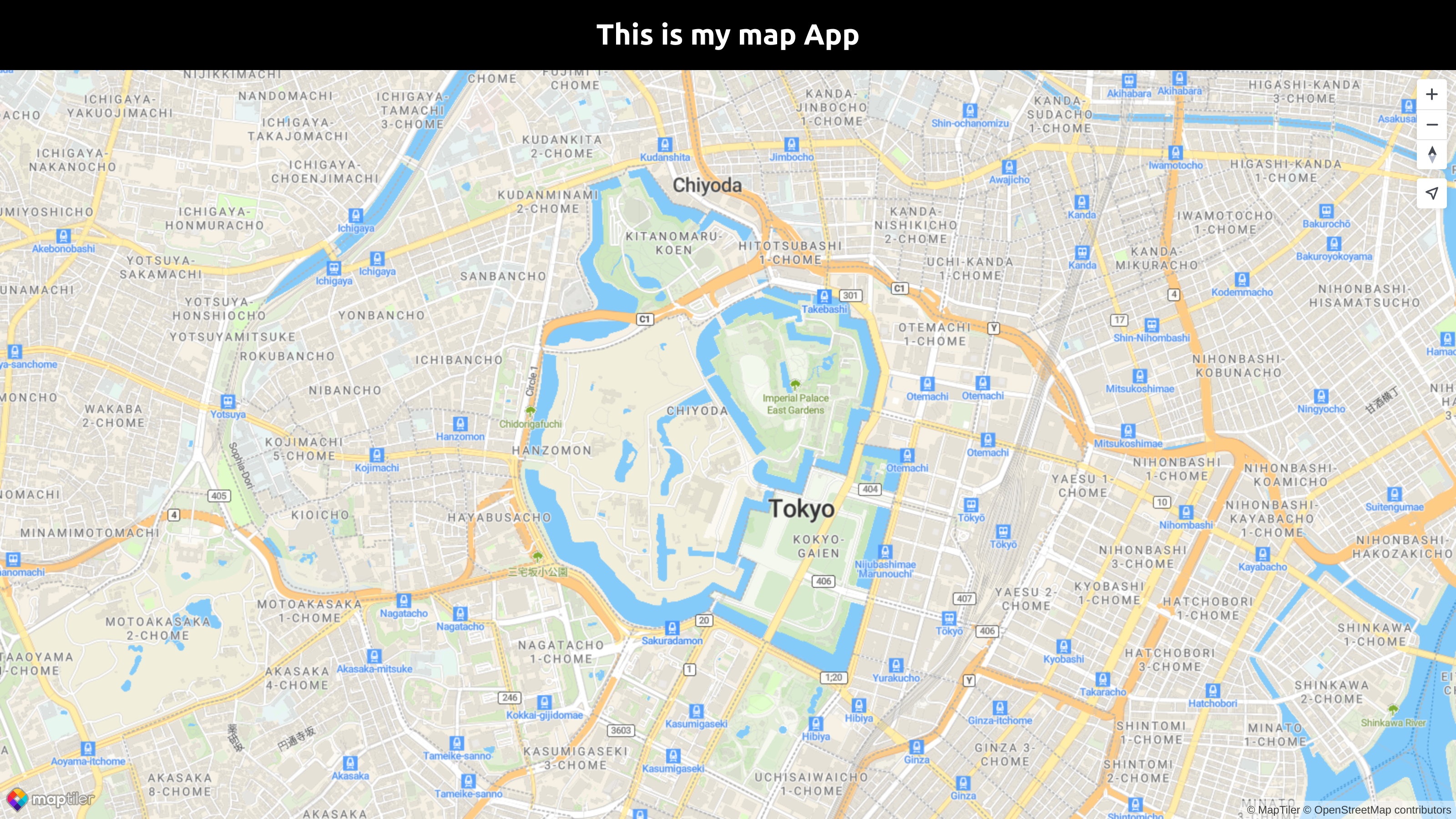 Full-screen map